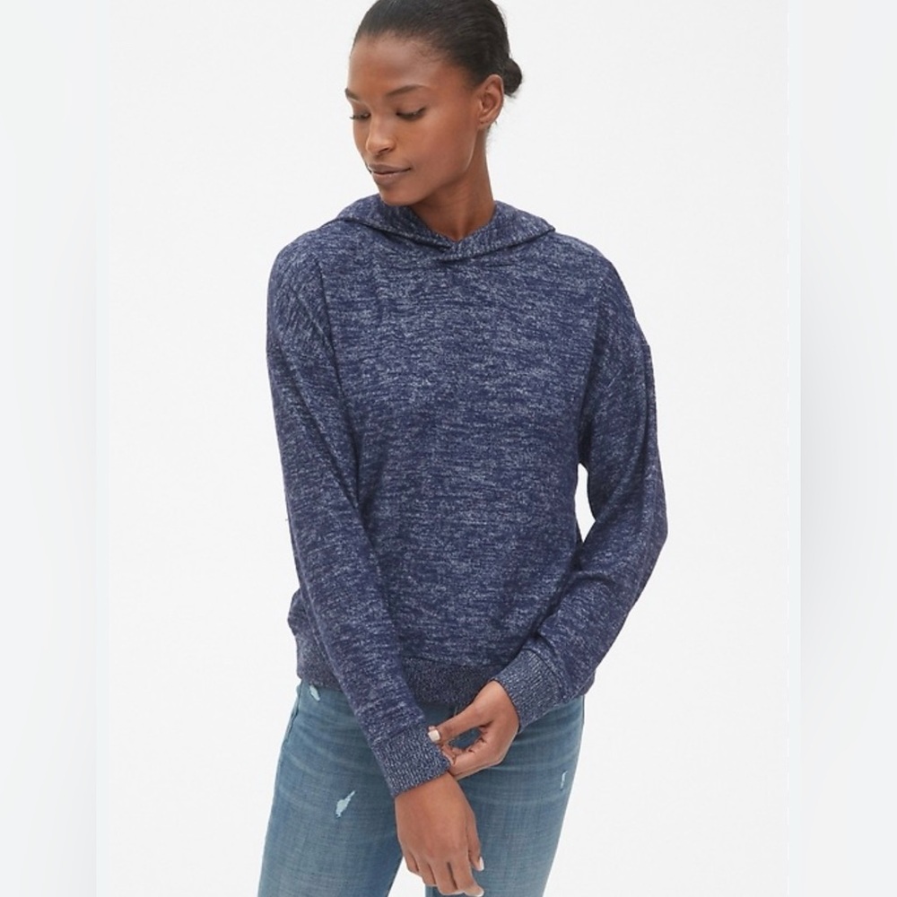 GAP Cozy Softspun Pullover in Dark Night Size L